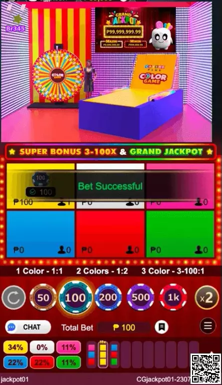 Destaque Color Game Extreme Br345
